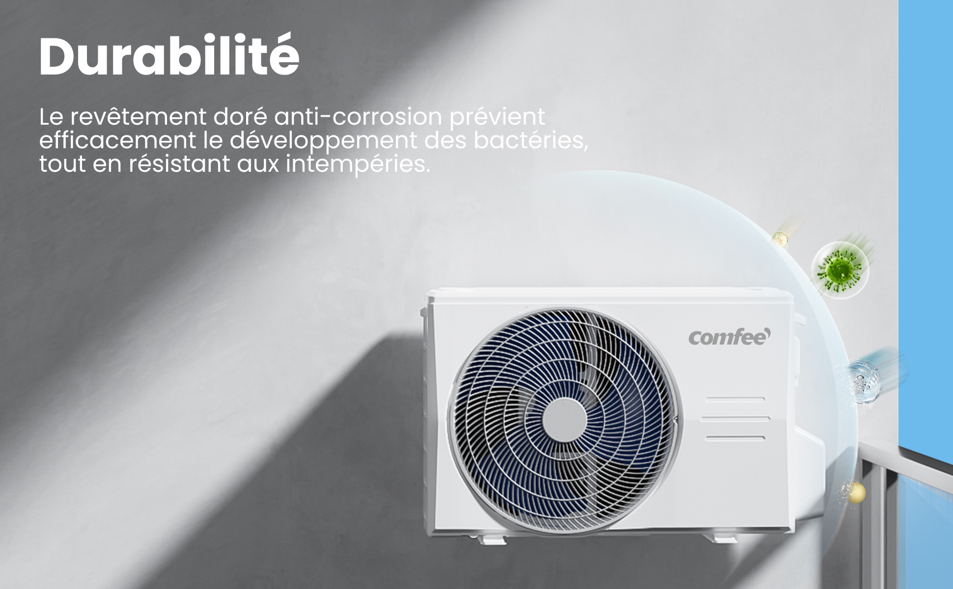 MPPH-09CRN7 | Climatiseur Mobile 9000 BTU 3-en-1